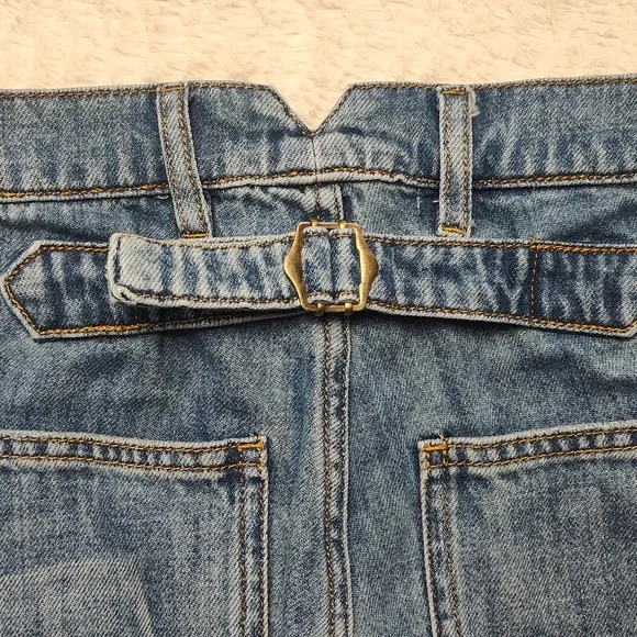 Sandrine Rose Women's Denim Blue Jeans Size 27 Button Fly - Picture 10 of 12